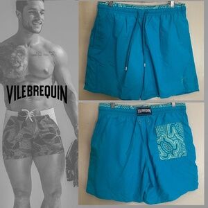 Vilebrequin Swim Trunks XL runs small 34-38" waist 6" inseam Gently worn